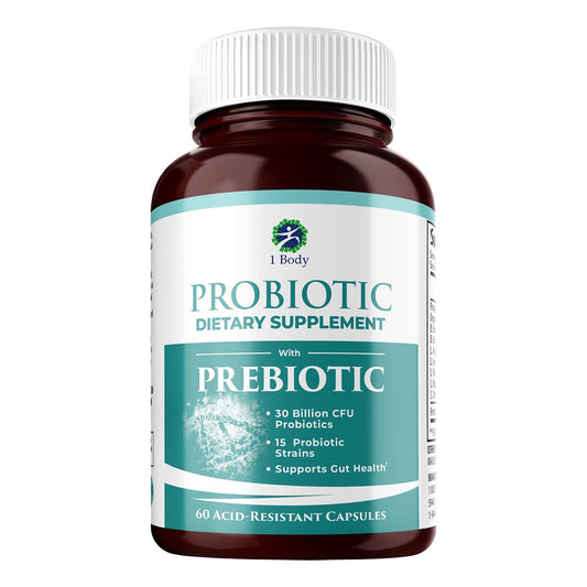 Probiotic - 30 Billion CFU - 15 Strains