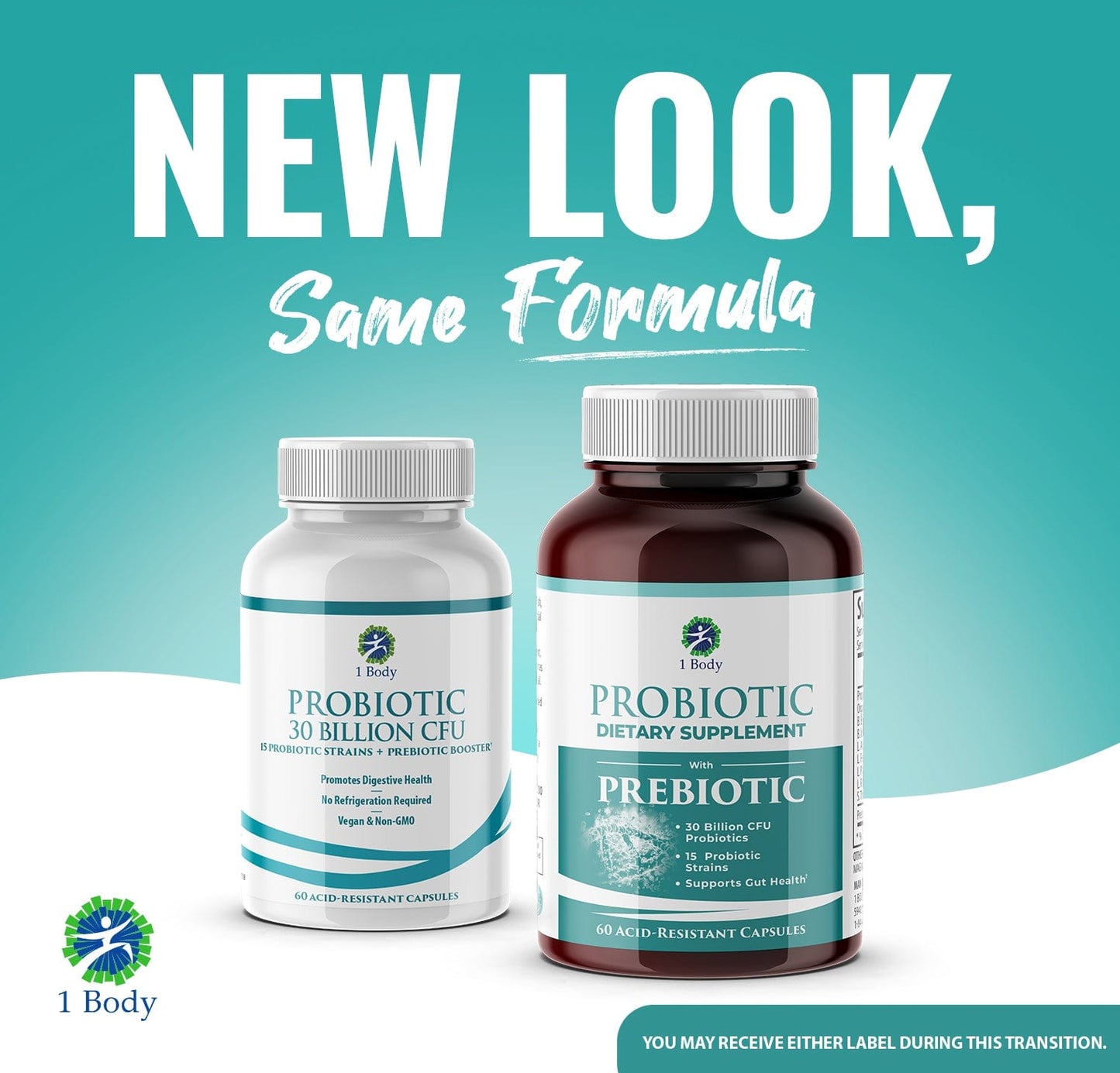 Probiotic - 30 Billion CFU - 15 Strains