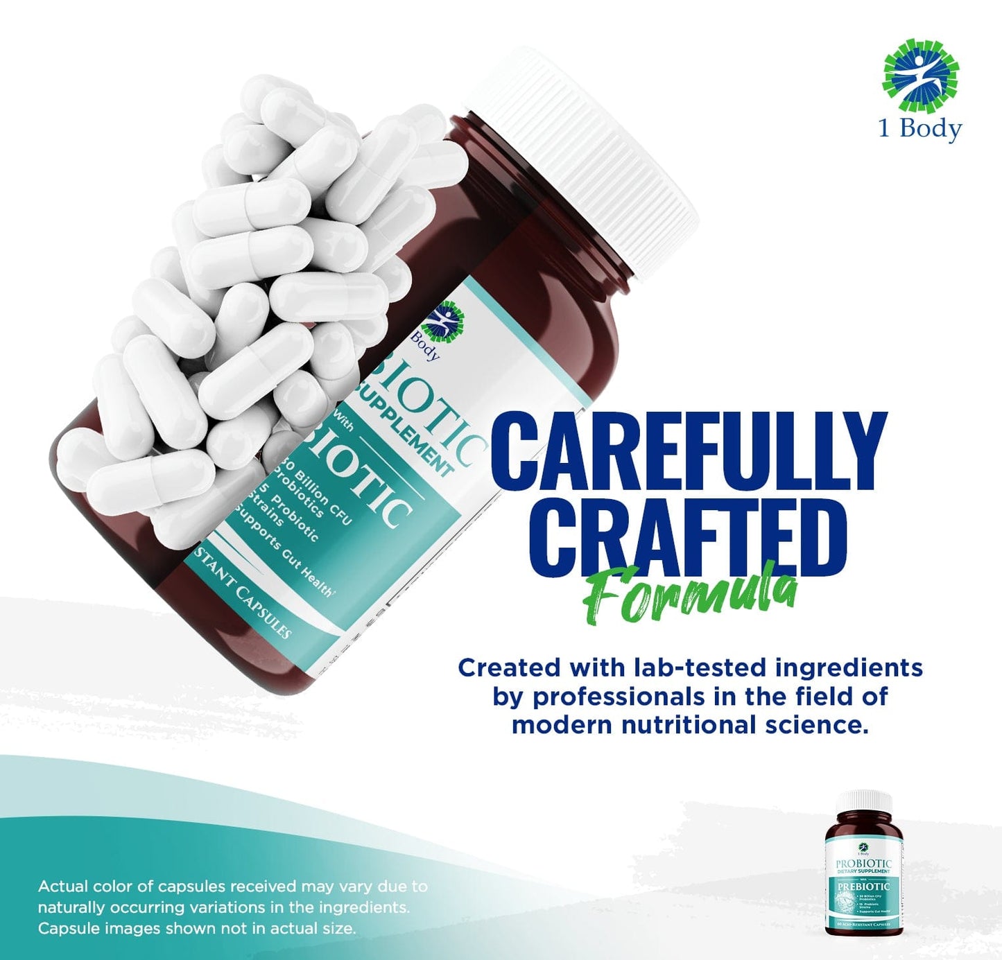 Probiotic - 30 Billion CFU - 15 Strains