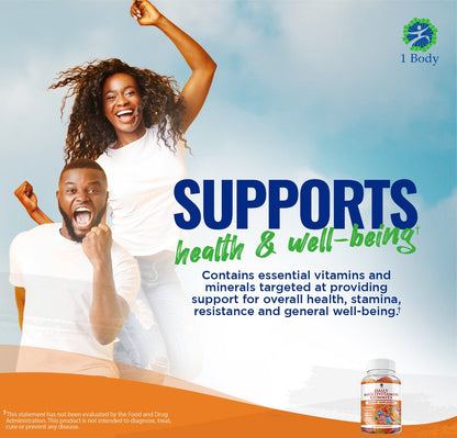 Daily Multivitamin Gummies with Folate