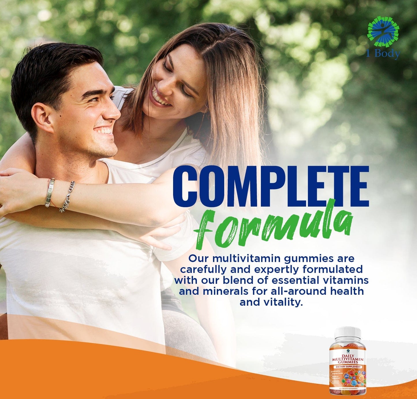 Daily Multivitamin Gummies with Folate