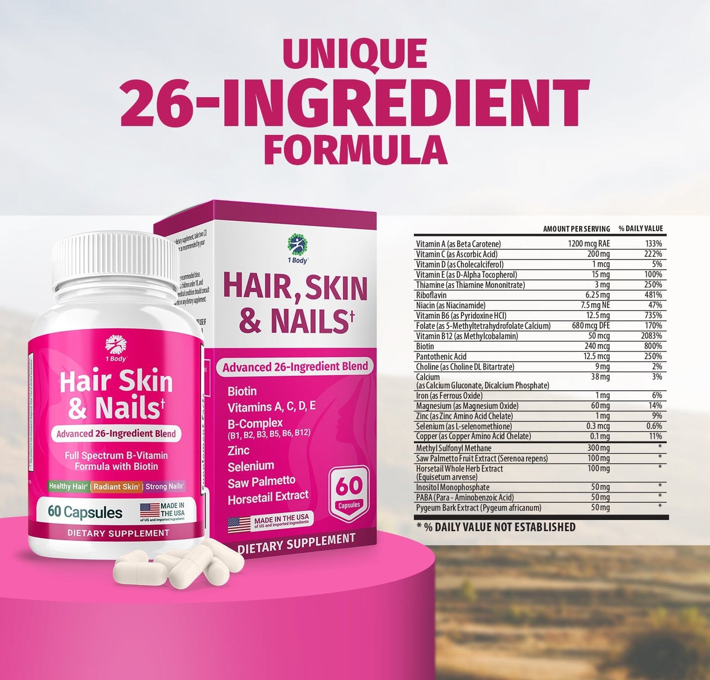 Hair Skin & Nails