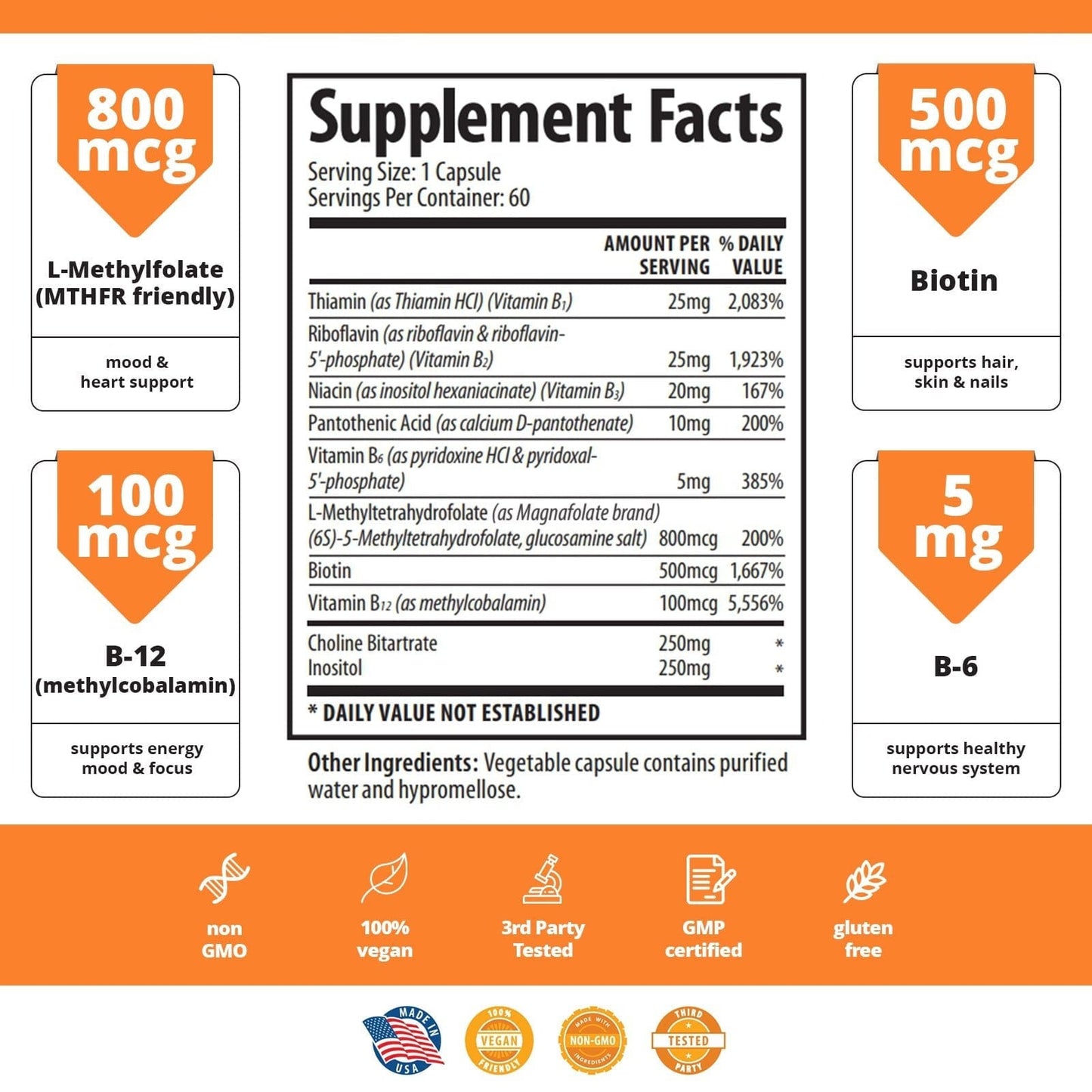 Vitamin B Complex - 3 Bottles ~ 33% OFF - 1 Body