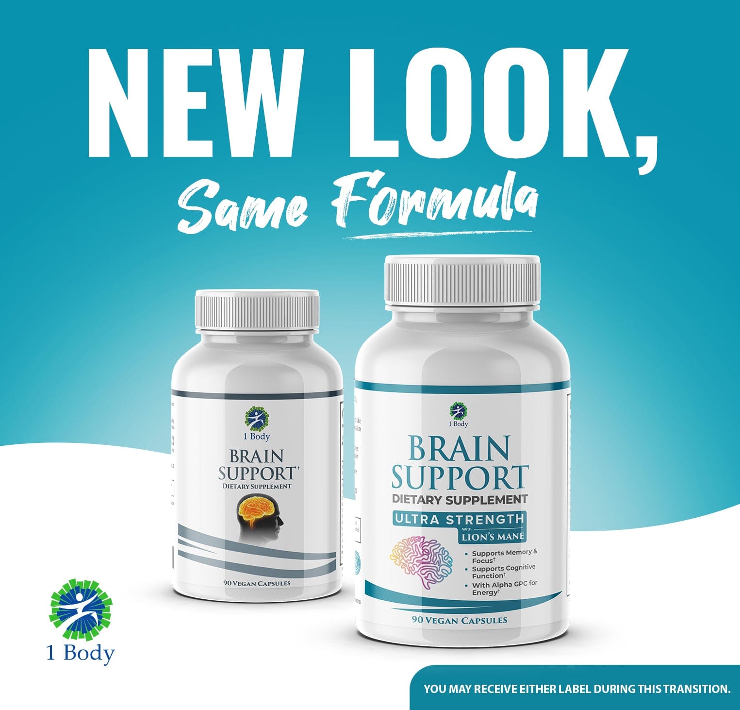 Brain Support Supplement | Memory Support Supplement |1 Body