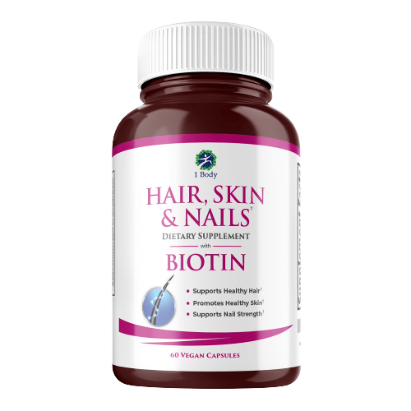 Hair, Skin & Nails | Hair Growth Supplements | 1 Body