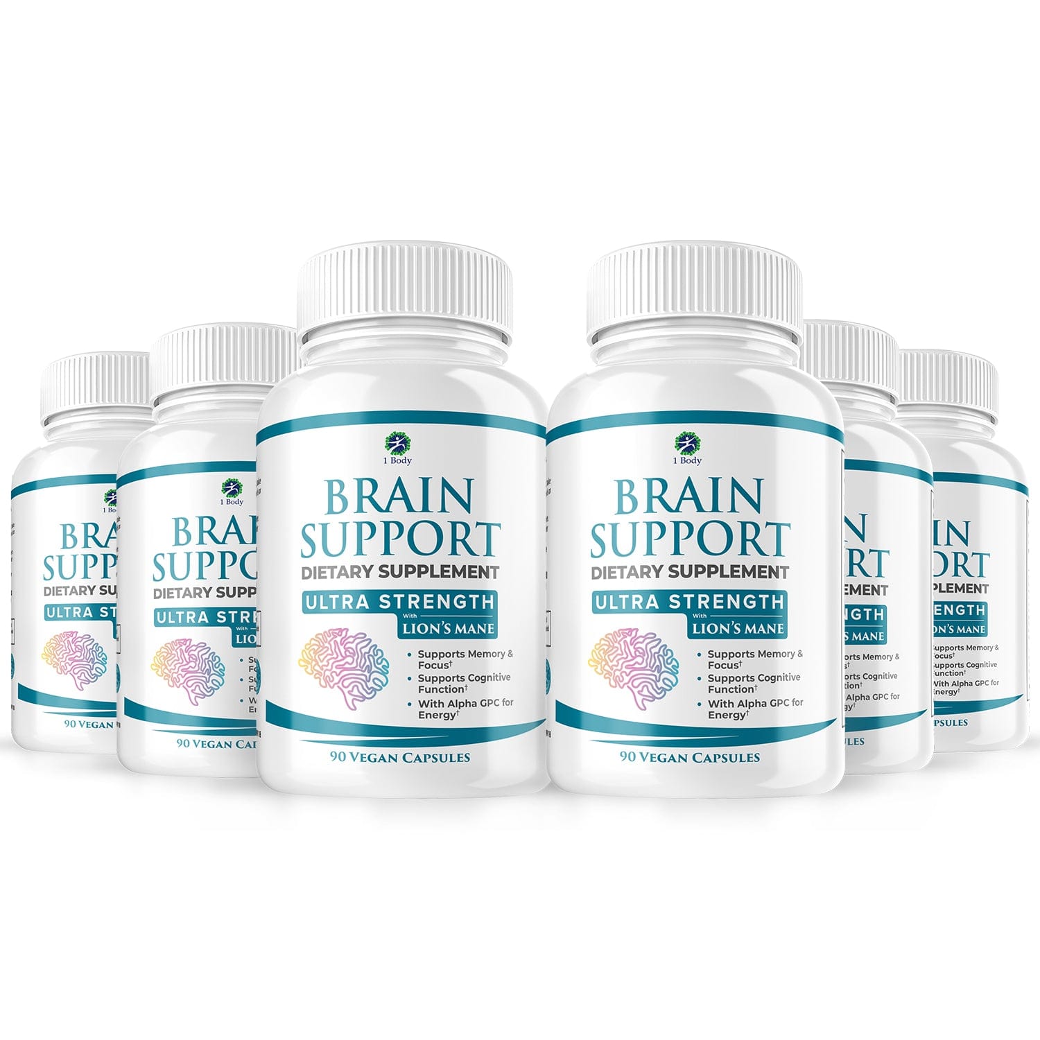 Brain Support Supplement | Memory Support Supplement |1 Body