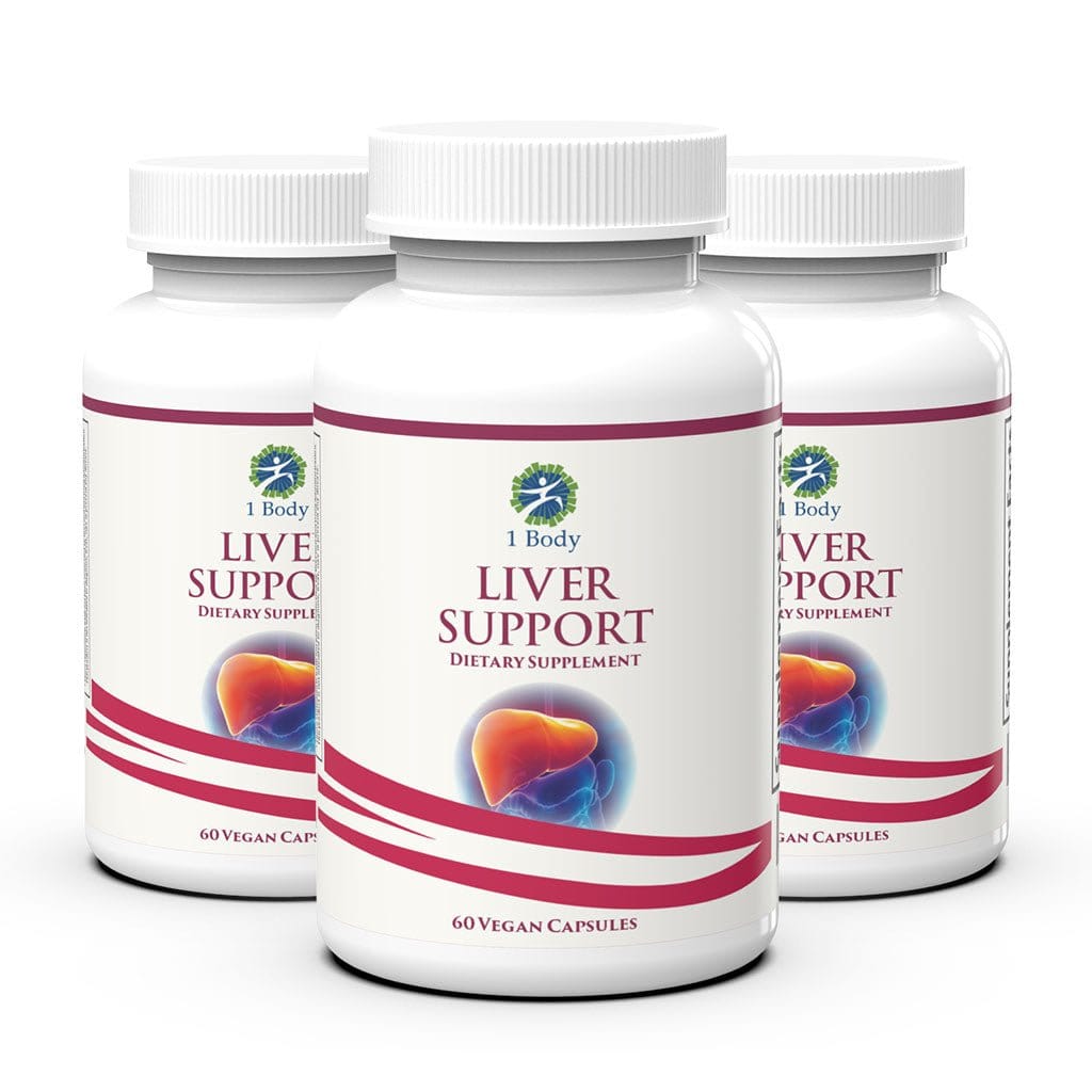 Liver Support ~ 3 Bottles ~ 33% OFF - 1 Body