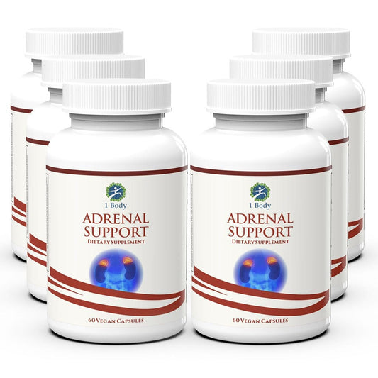 Adrenal Support - 6X Bundle - 1 Body
