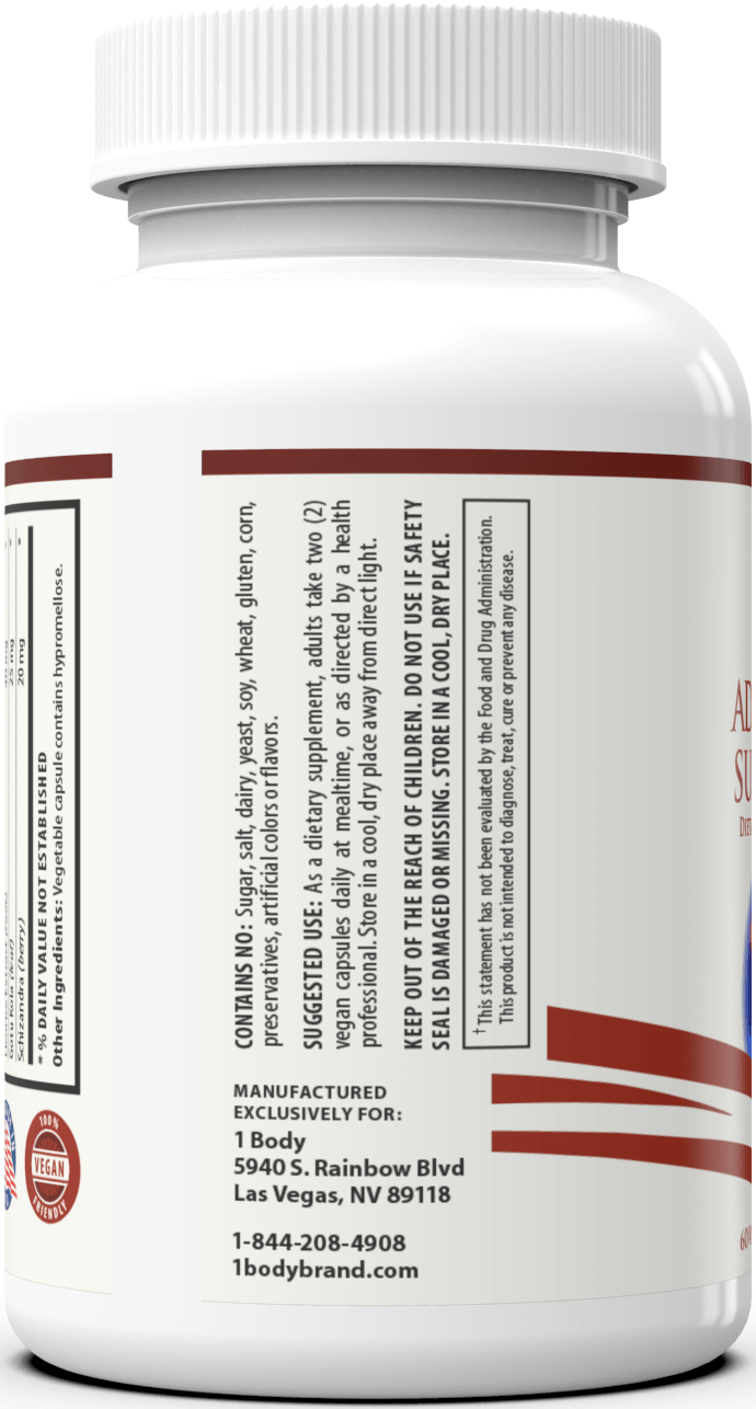 Adrenal Support - 12X Bundle - 1 Body