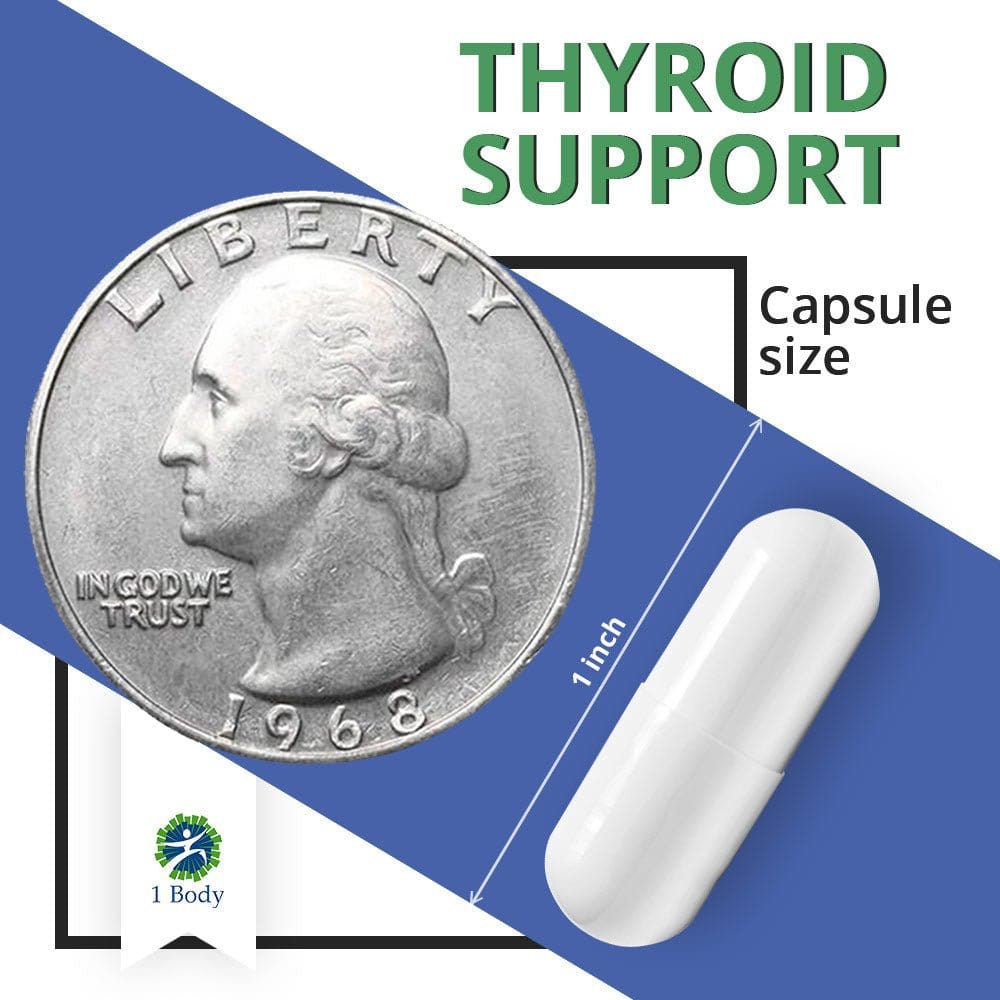 Thyroid Support - 1 Bottle - 1 Body