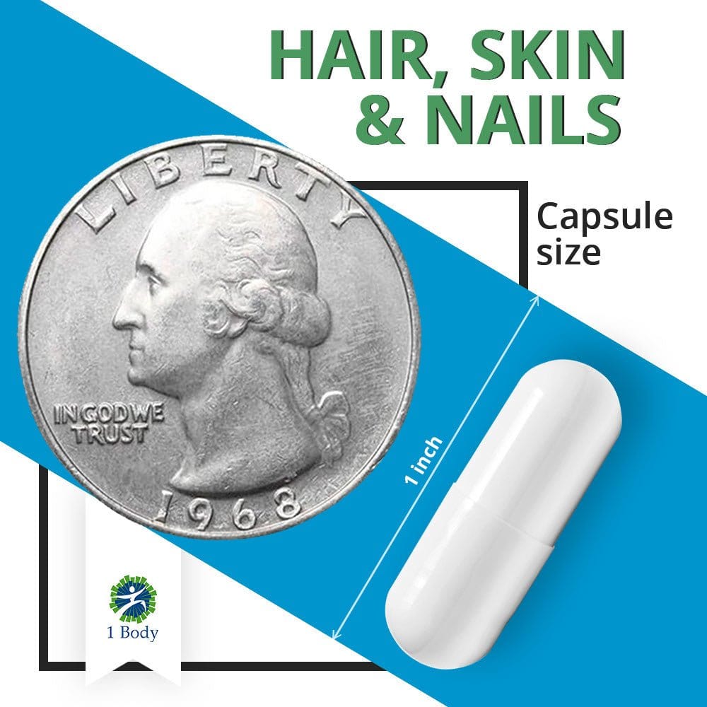 Hair, Skin & Nails Supplement Capsule