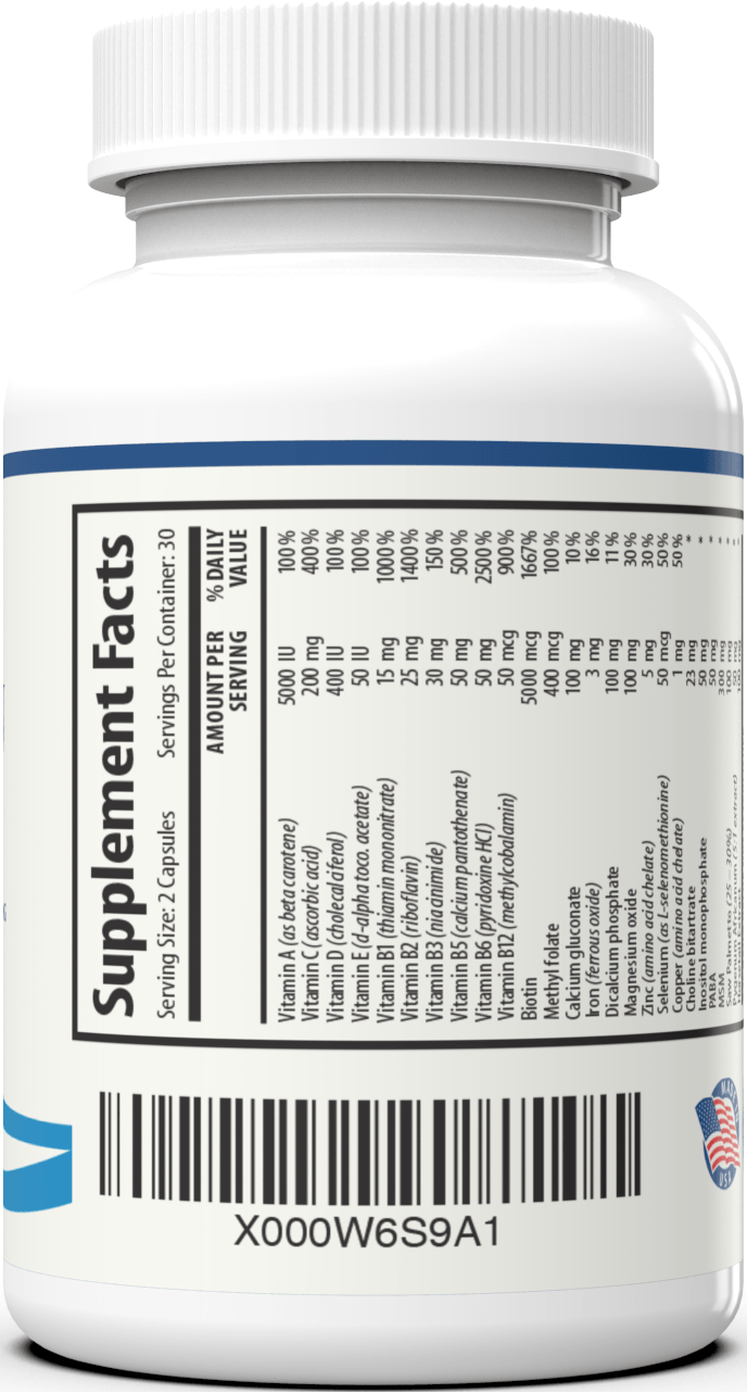 Hair, Skin & Nails Supplement Facts