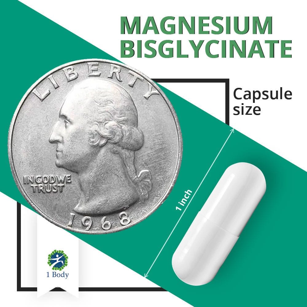 Magnesium Bisglycinate - 12X Bundle - 1 Body
