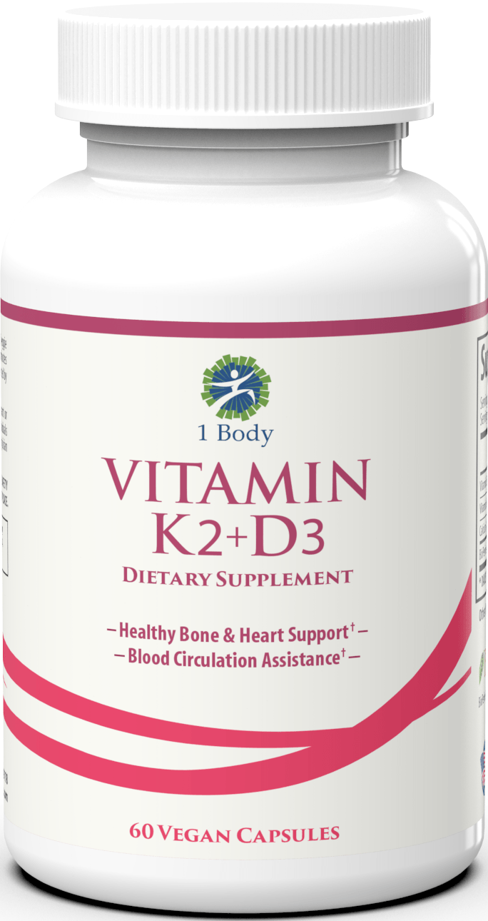 K2 + D3 Supplement ~ 3X Bundle - 1 Body