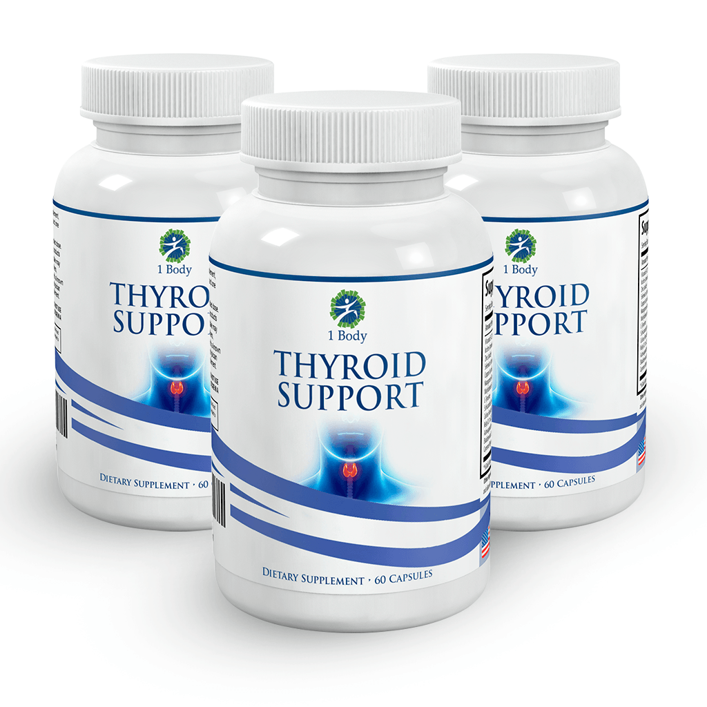 Thyroid Support Supplement by 1 Body - 1 Body