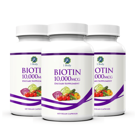 Biotin Supplement ~ 3X Bundle - 1 Body