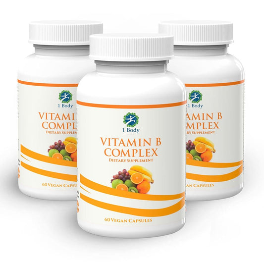 Vitamin B Complex - 3 Bottles ~ 33% OFF - 1 Body