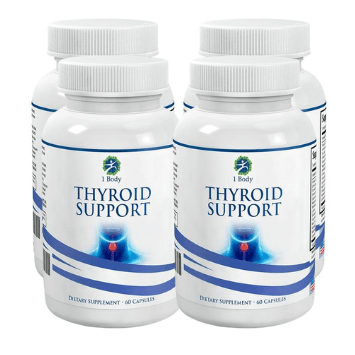 Thyroid Support - 4 bottles 30 Day Protocol - 1 Body